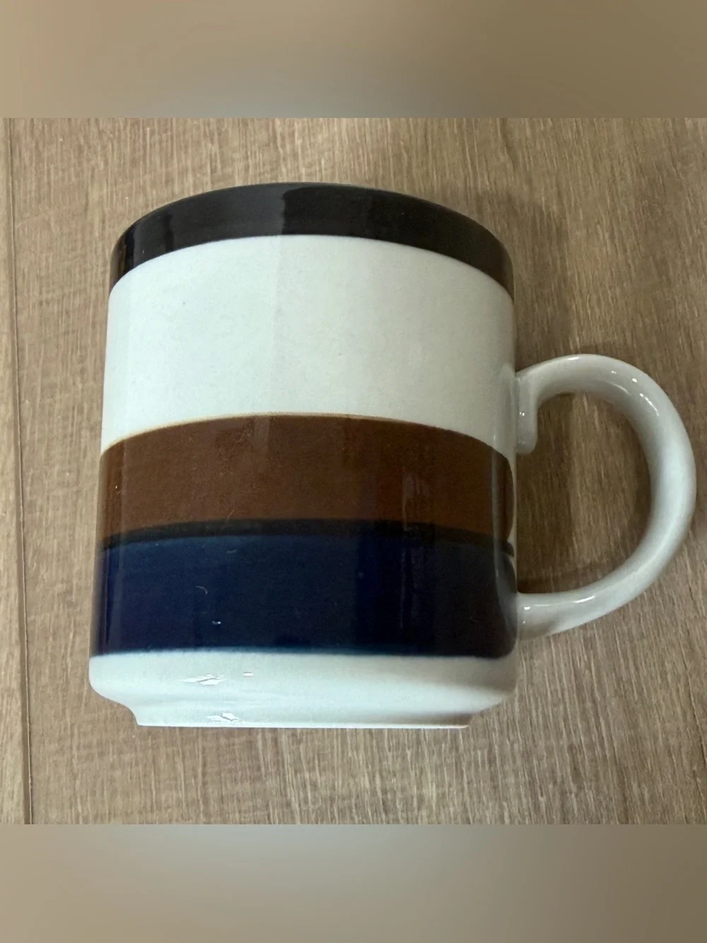 Arabia of Finland Kaira 45‎ Striped Mug Coffee Cup Stoneware